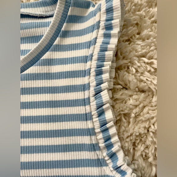 J. Crew Sleeveless Stretch Knit Top with Ruffle Sleeves size M and NWT size S - Picture 2 of 8